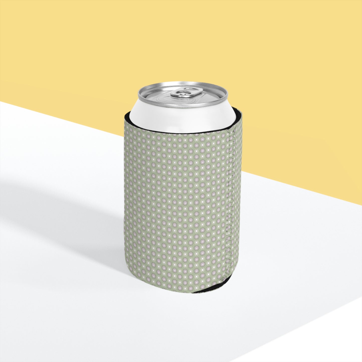 Olive Star-crossed Bodies 12 oz Can Cooler Sleeve