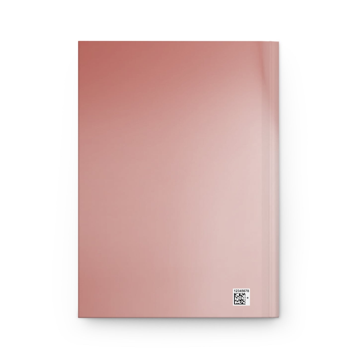 Rose Red Fade 5.75" x 8" Hardcover Journal Matte with 150 lined pages