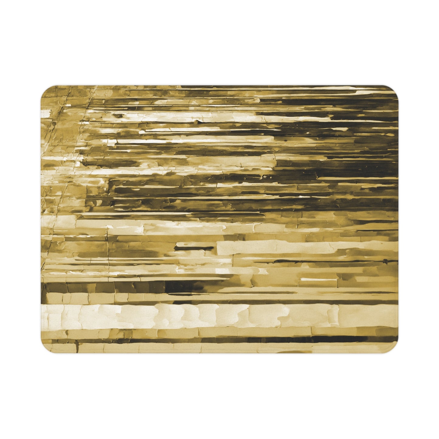 Striped Light Brown Toddler Blanket, 30" x 40"