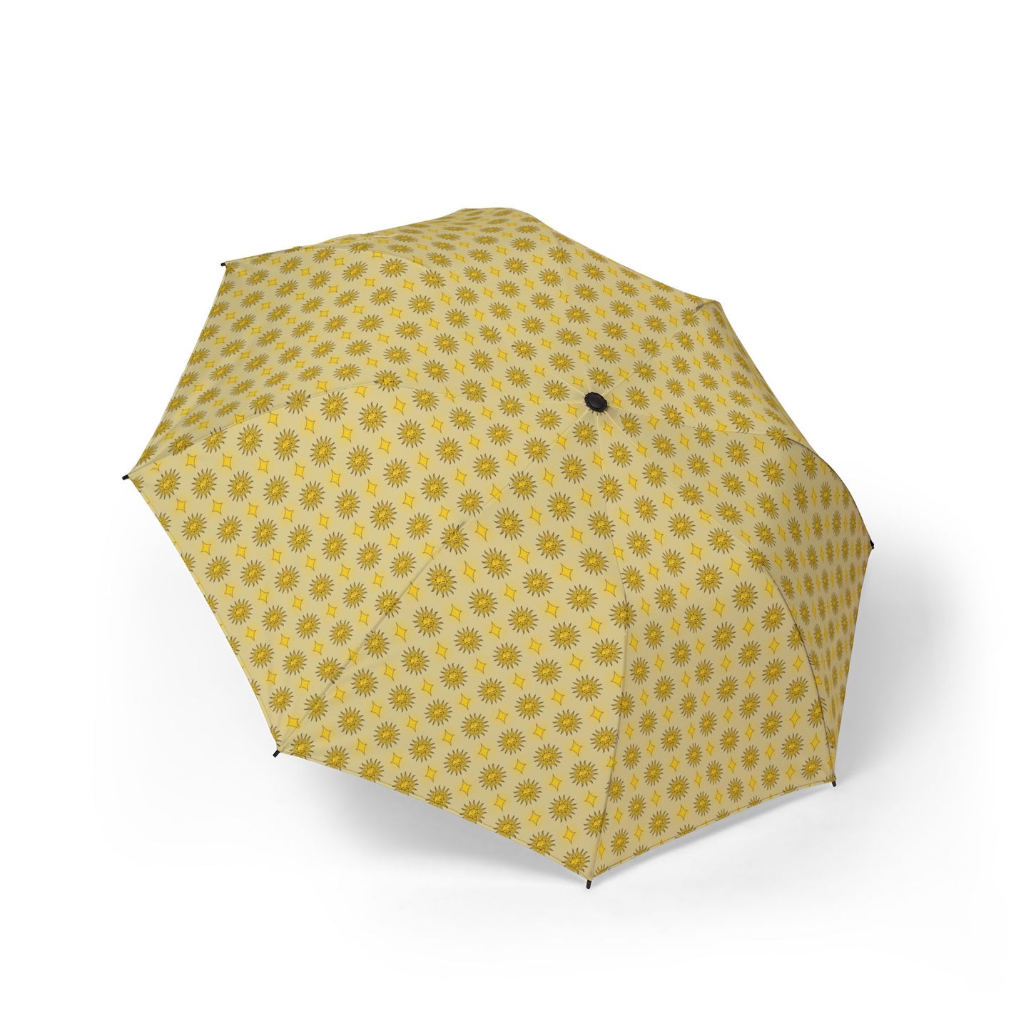 Lemongrass Star-crossed Bodies Foldable Umbrella - Compact & Chic