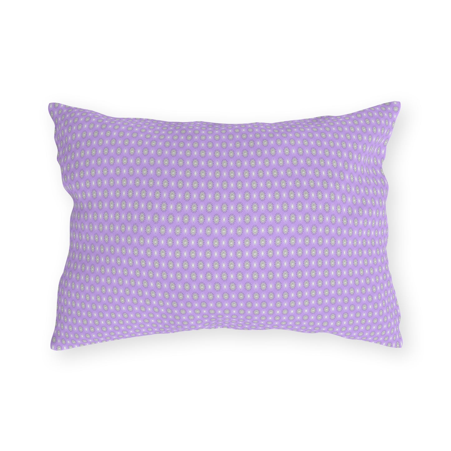 Lavender Star-crossed Bodies Outdoor Pillow, 20" x 14"