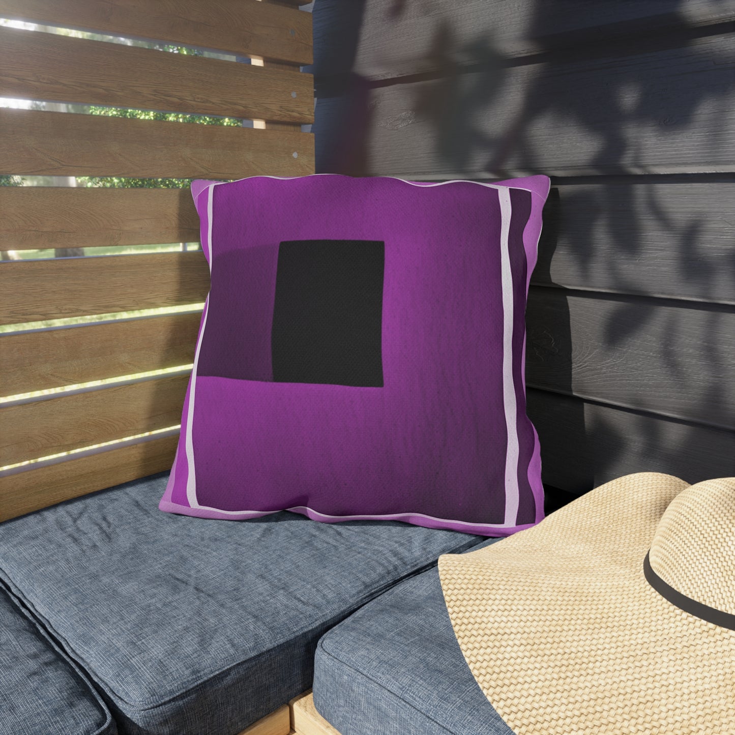 Magenta Shadow 18" x 18" Outdoor Pillow