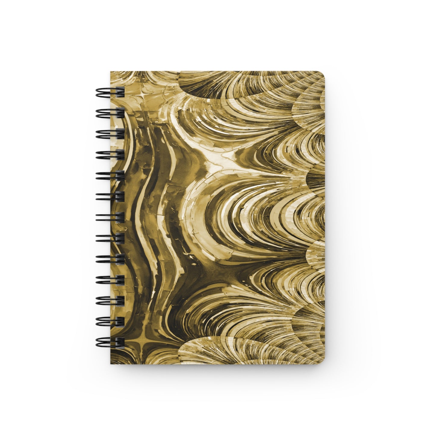 Uzi Spiral Light Brown Bound Journal, 5" x 7" 150 pages