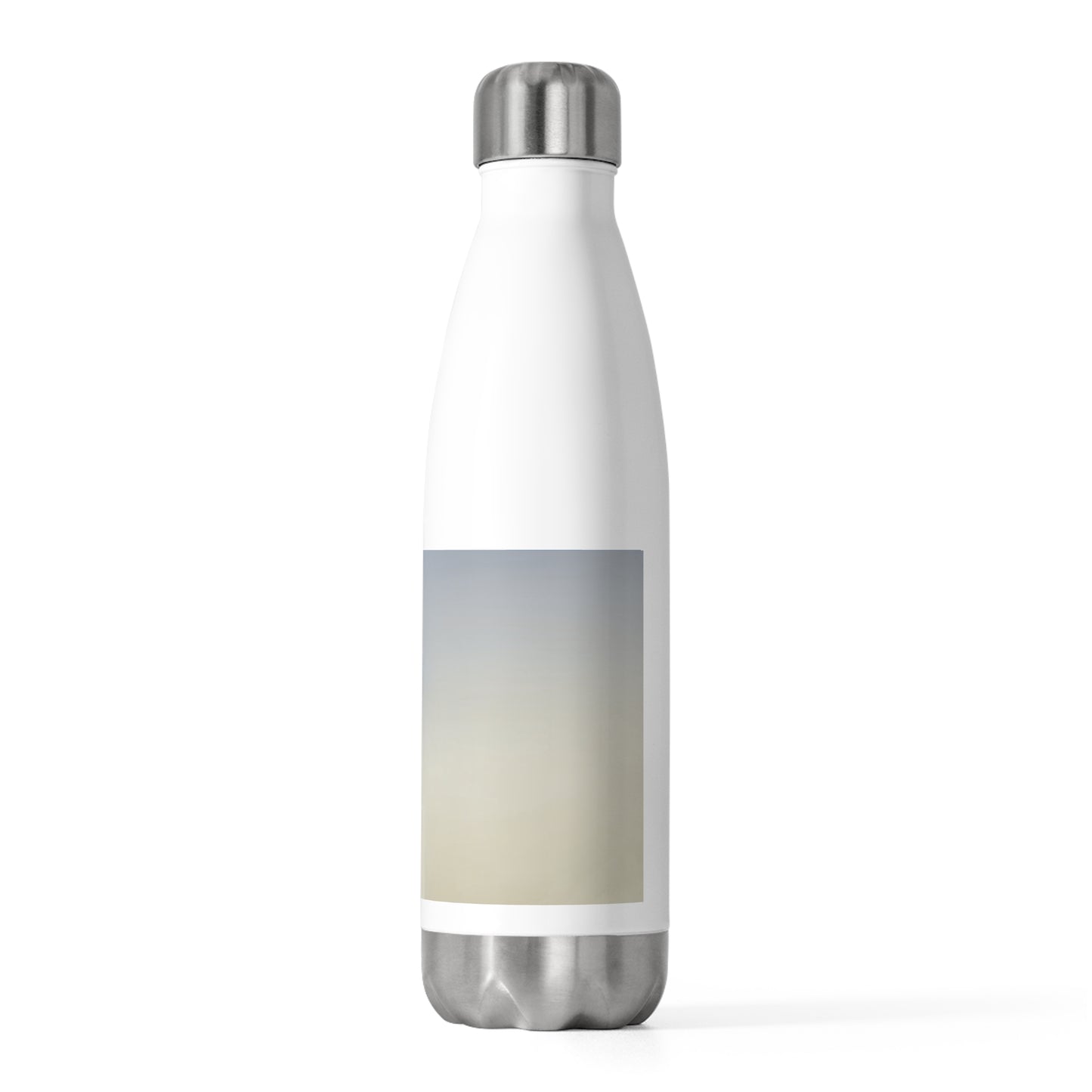 Cobalt Fade 20oz Insulated White Water Bottle
