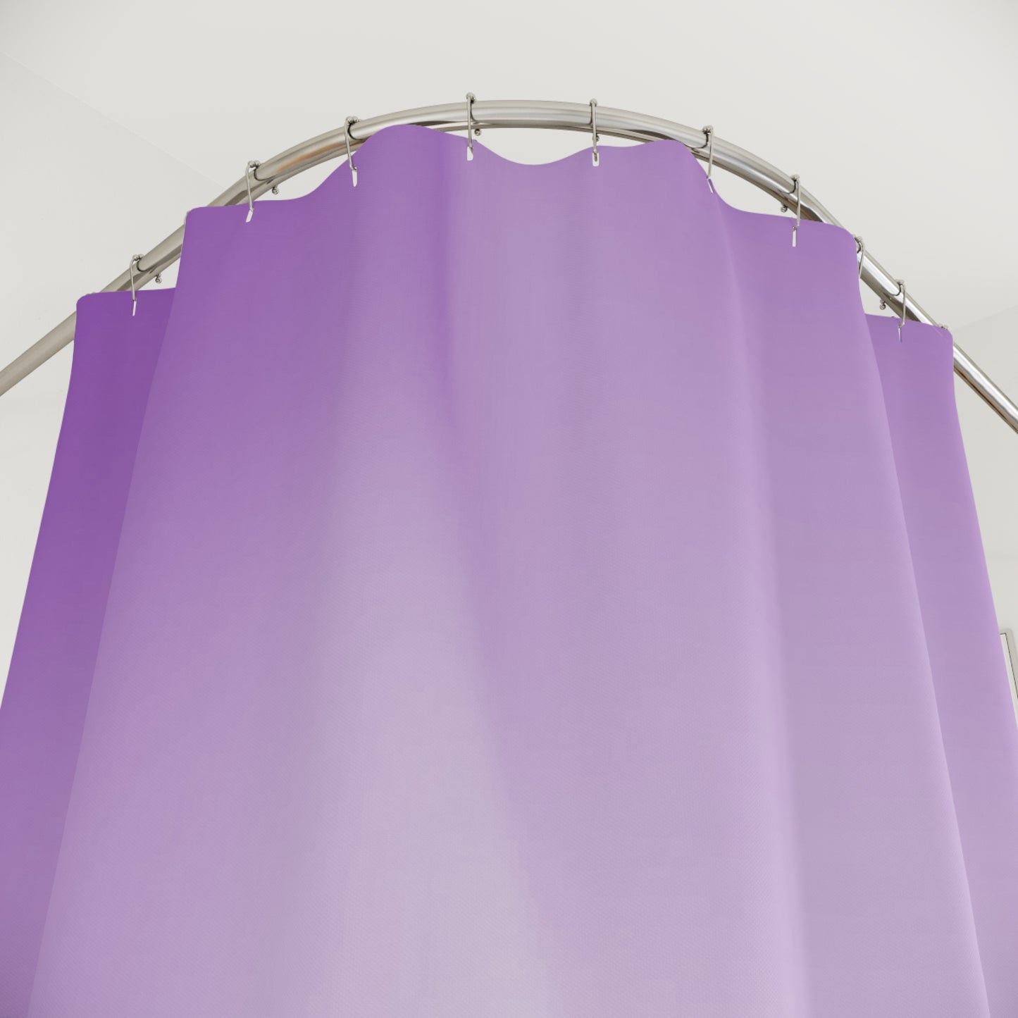 Soft Lavender Fade Shower Curtains, 71" x 74"
