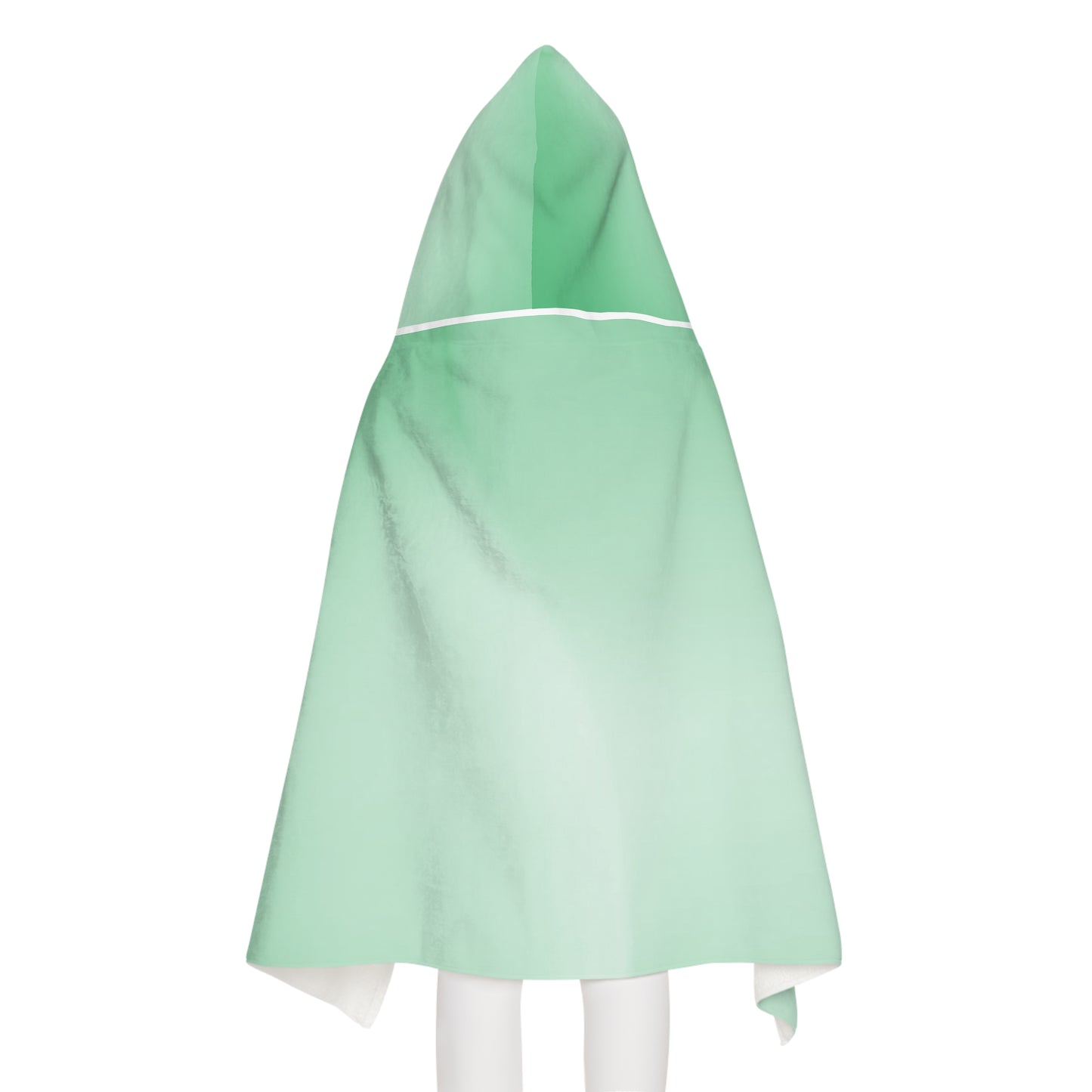 Mint Fade Youth Hooded Towel, 24" x 48"