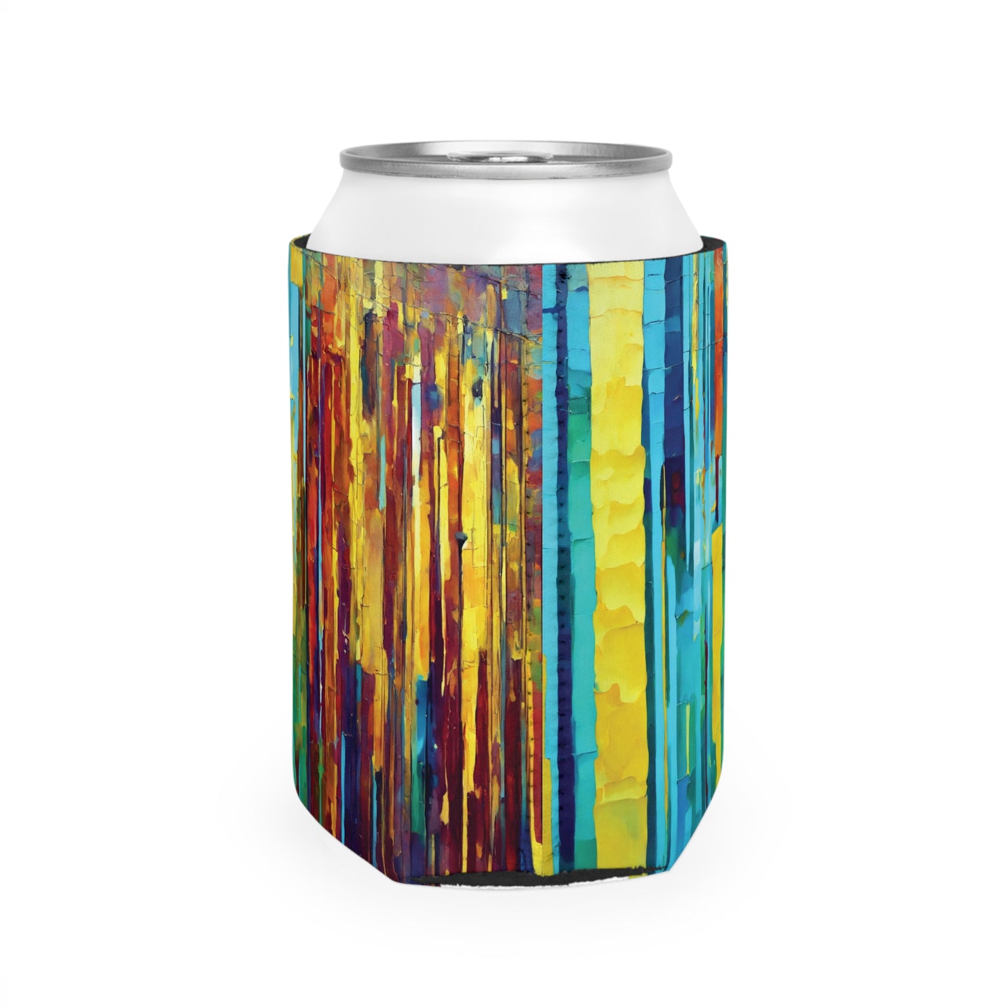 Striped Alpha 12 oz Can Cooler Sleeve