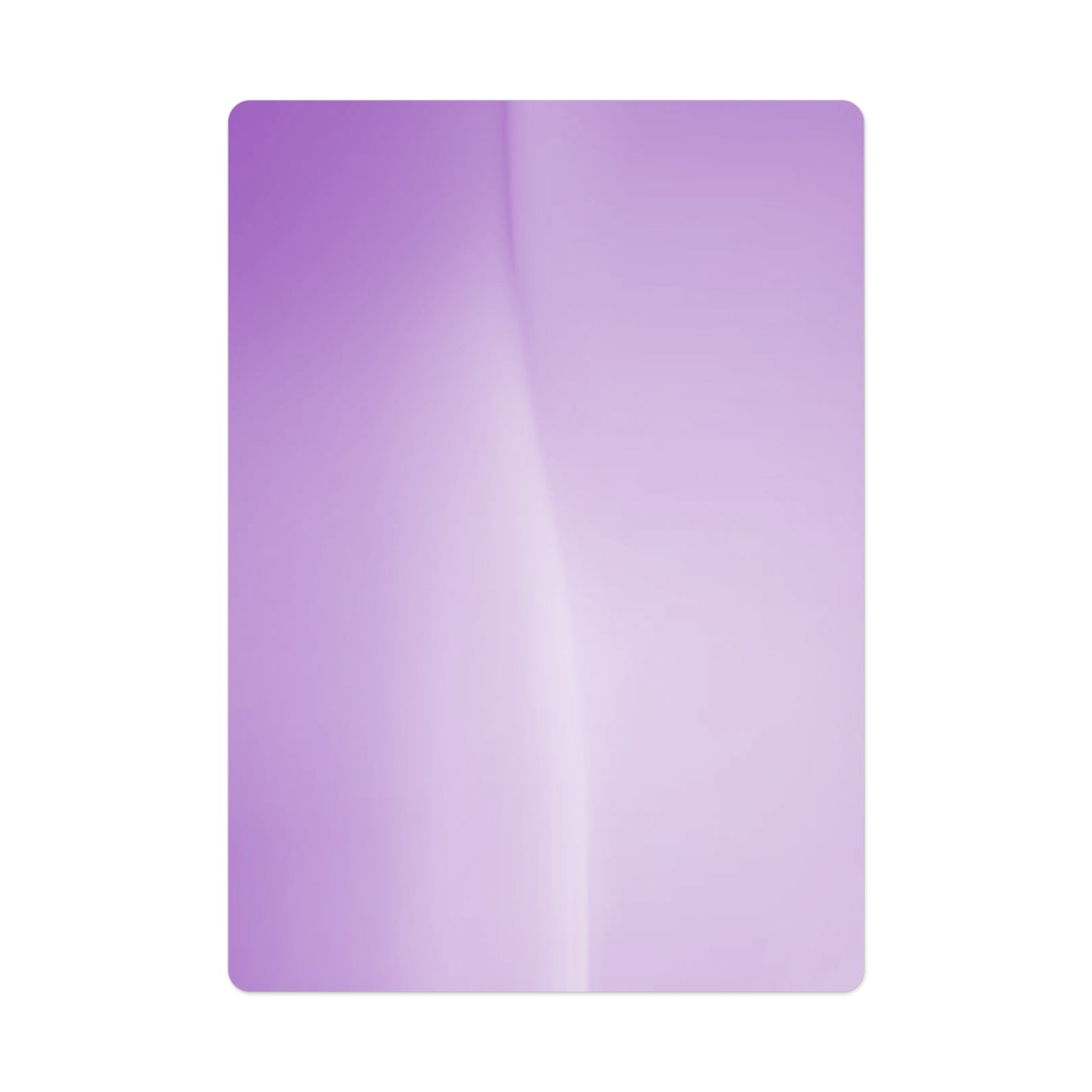 Soft Lavender Fade Poker Cards