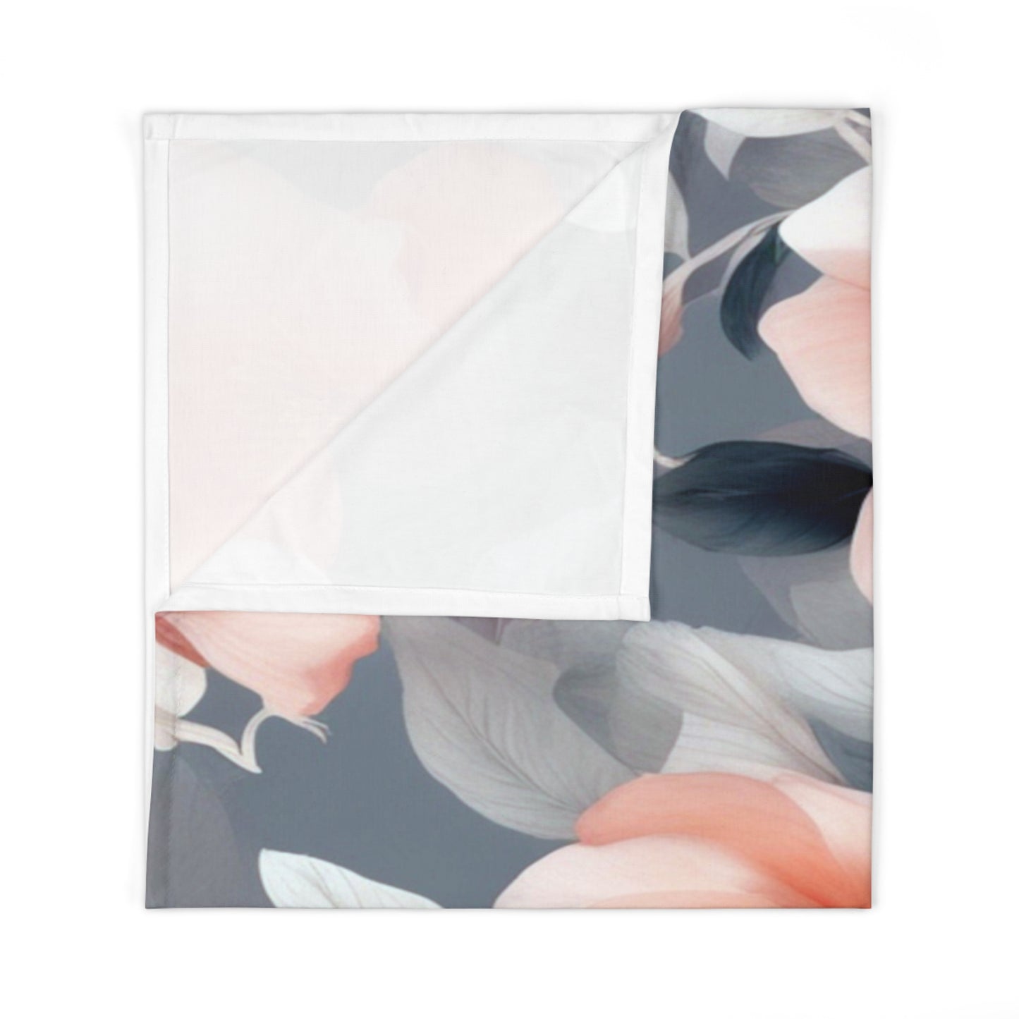Red Blossom Floral Bunch Baby Swaddle 30″×40″ Blanket