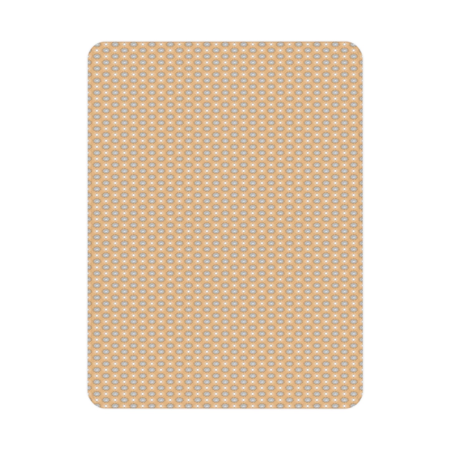 Tan Sunset Star-crossed Bodies Toddler Blanket, 30" x 40"