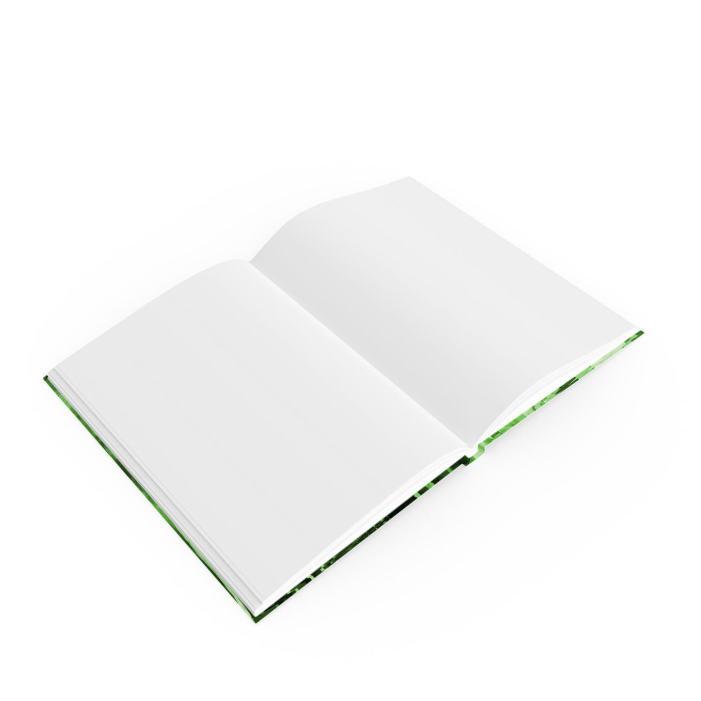 Striped Mint Pastel 5.2" x 7.4" Hard Backed Journal with 128 blank pages