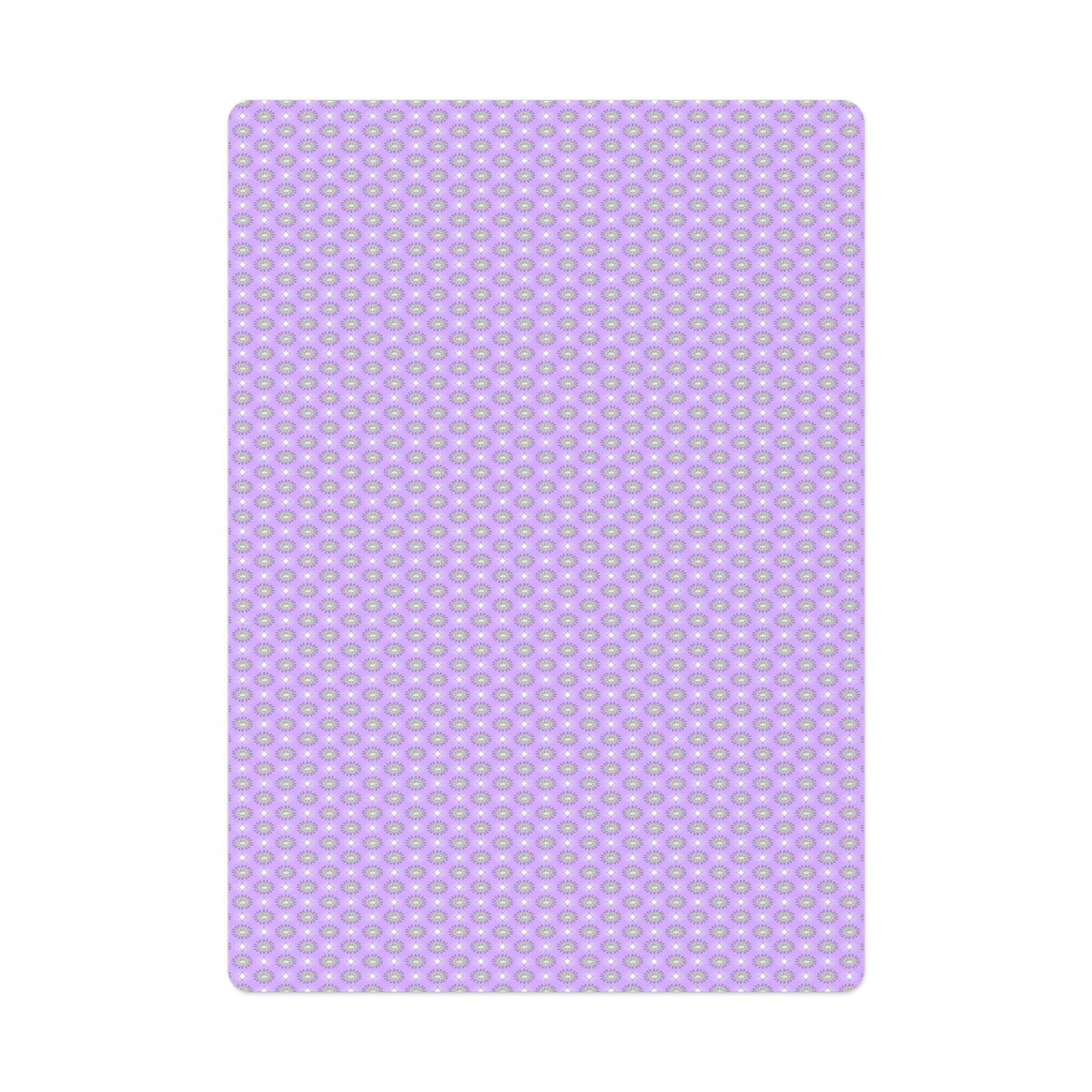 Lavender Star-crossed Bodies Poker Cards