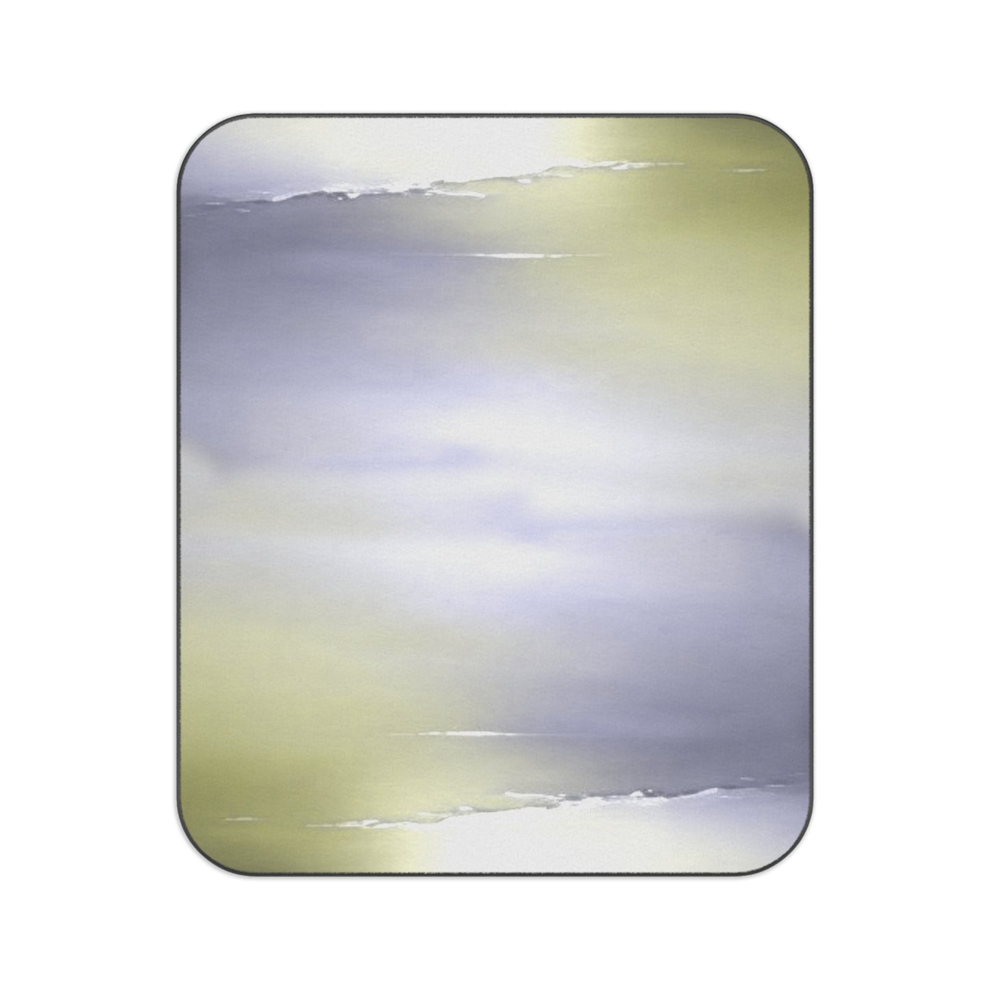 Lavender Sea Golden Fog 61" × 51" Picnic Blanket
