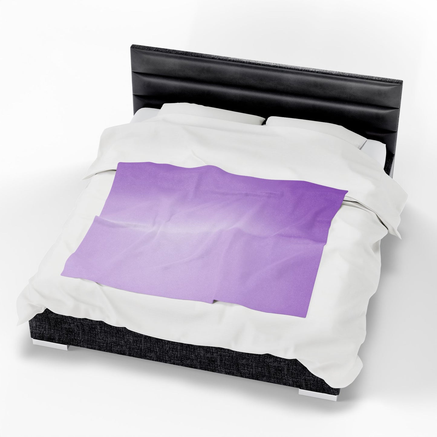 Soft Lavender Fade Velveteen Plush Blanket, 50" x 60"