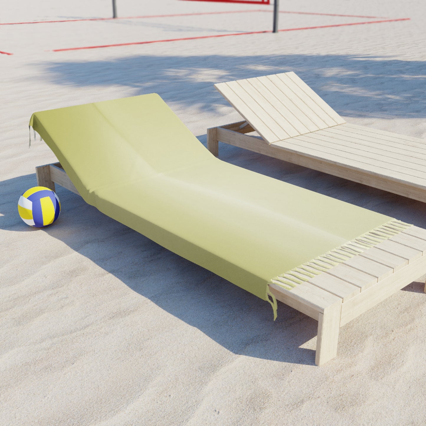 Lemon Fade 38" × 81" Boho Beach Cloth