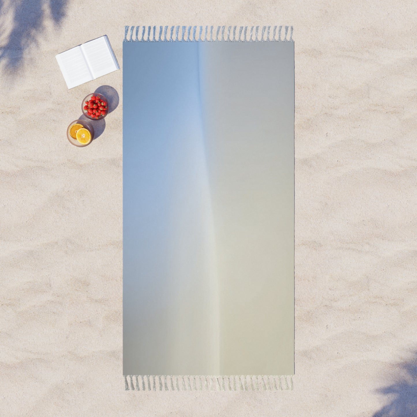 Cobalt Fade 38" × 81" Boho Beach Cloth