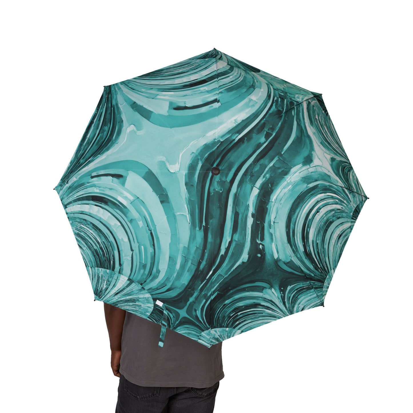 Uzi Spiral Tif Foldable Umbrella - Compact & Chic