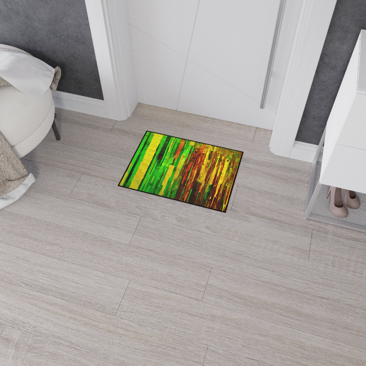 Striped Beta 18" x 24" Heavy Duty Floor Mat