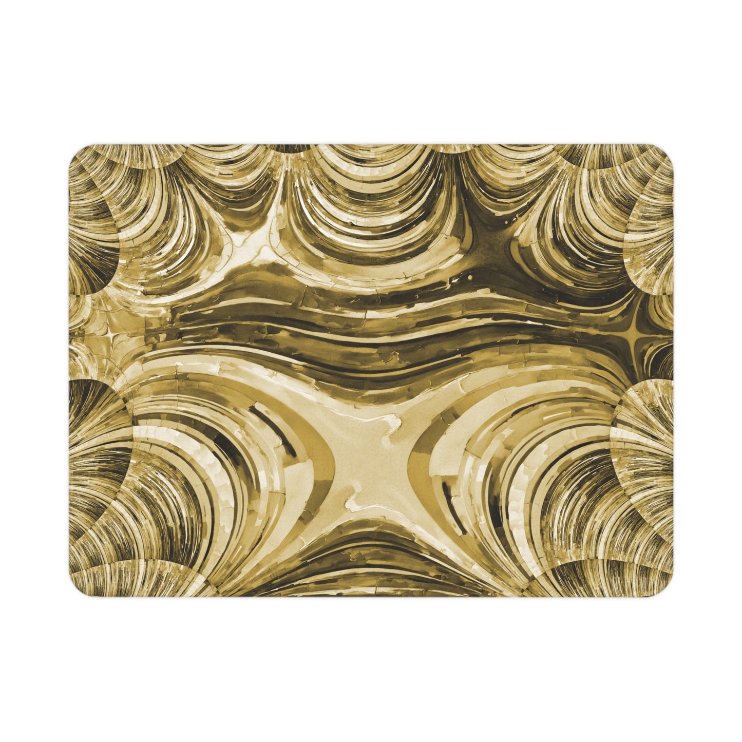 Uzi Spiral Light Brown Toddler Blanket, 30" x 40"