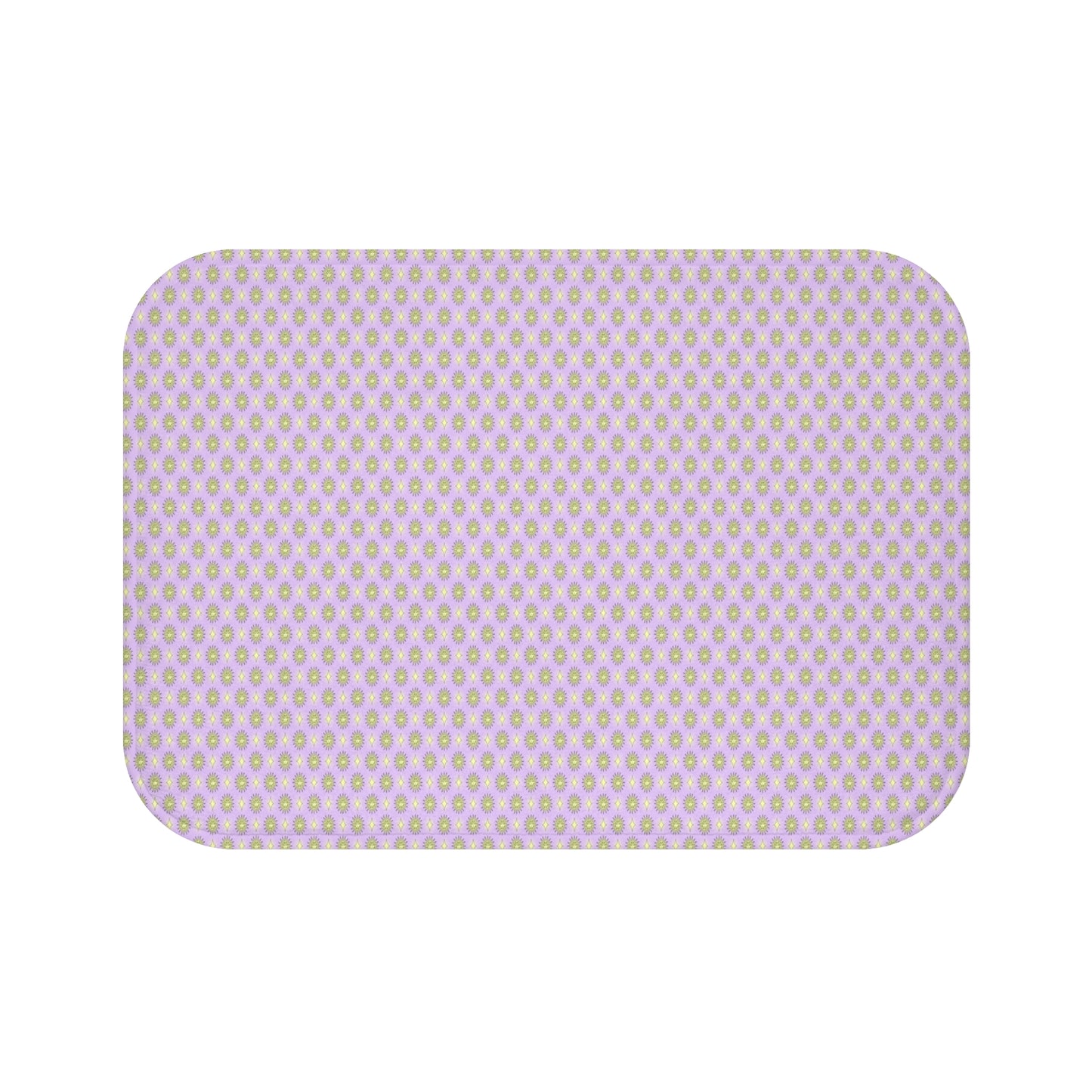 Magenta Star-crossed Bodies 24" x 17" Bath Mat