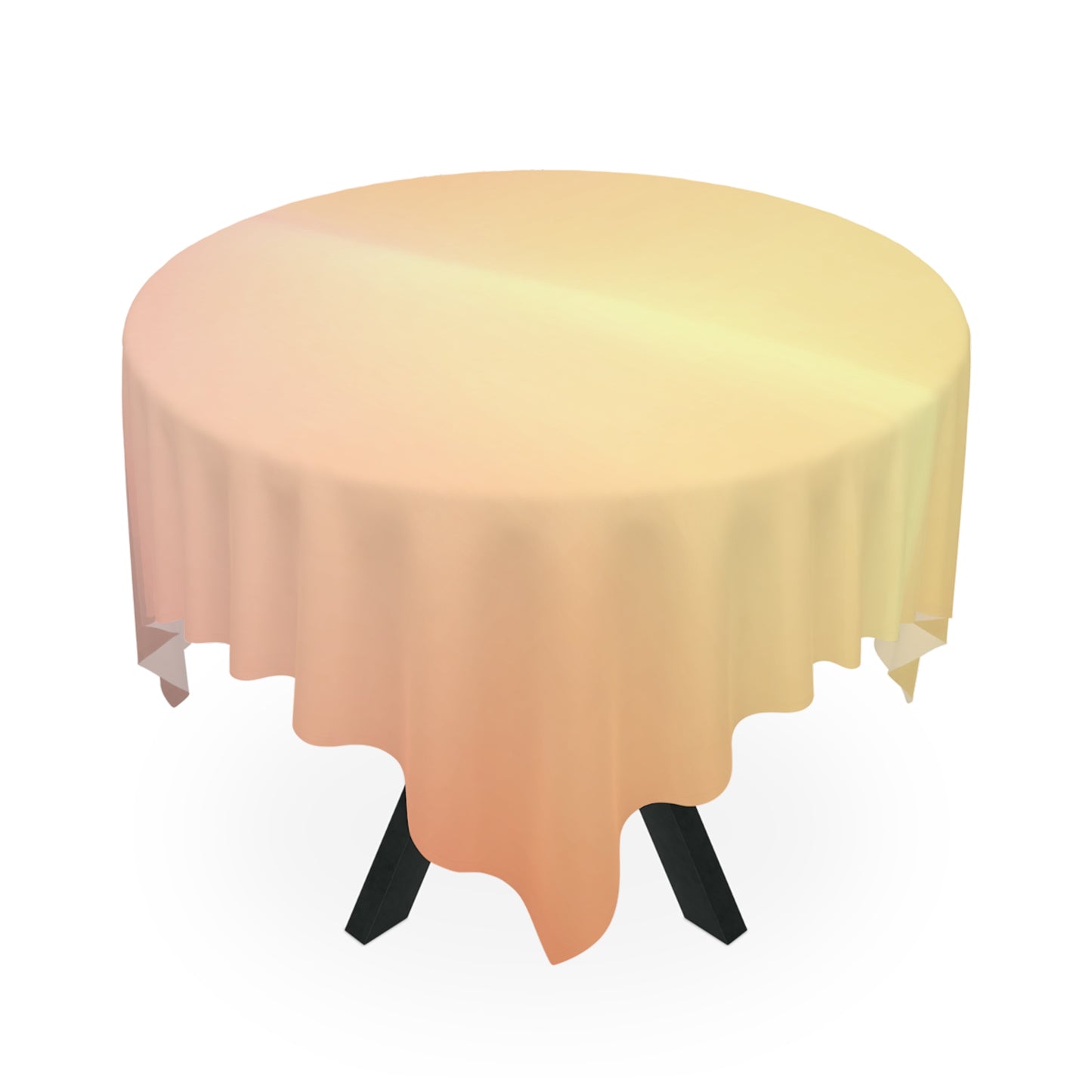 Hot Peach Fade Tablecloth, 55" x 55"