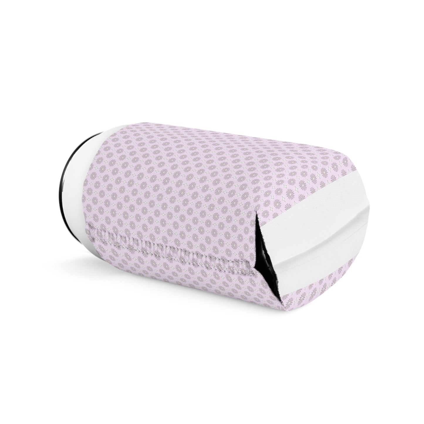 Pink Mornings Star-crossed Bodies 12 oz Can Cooler Sleeve