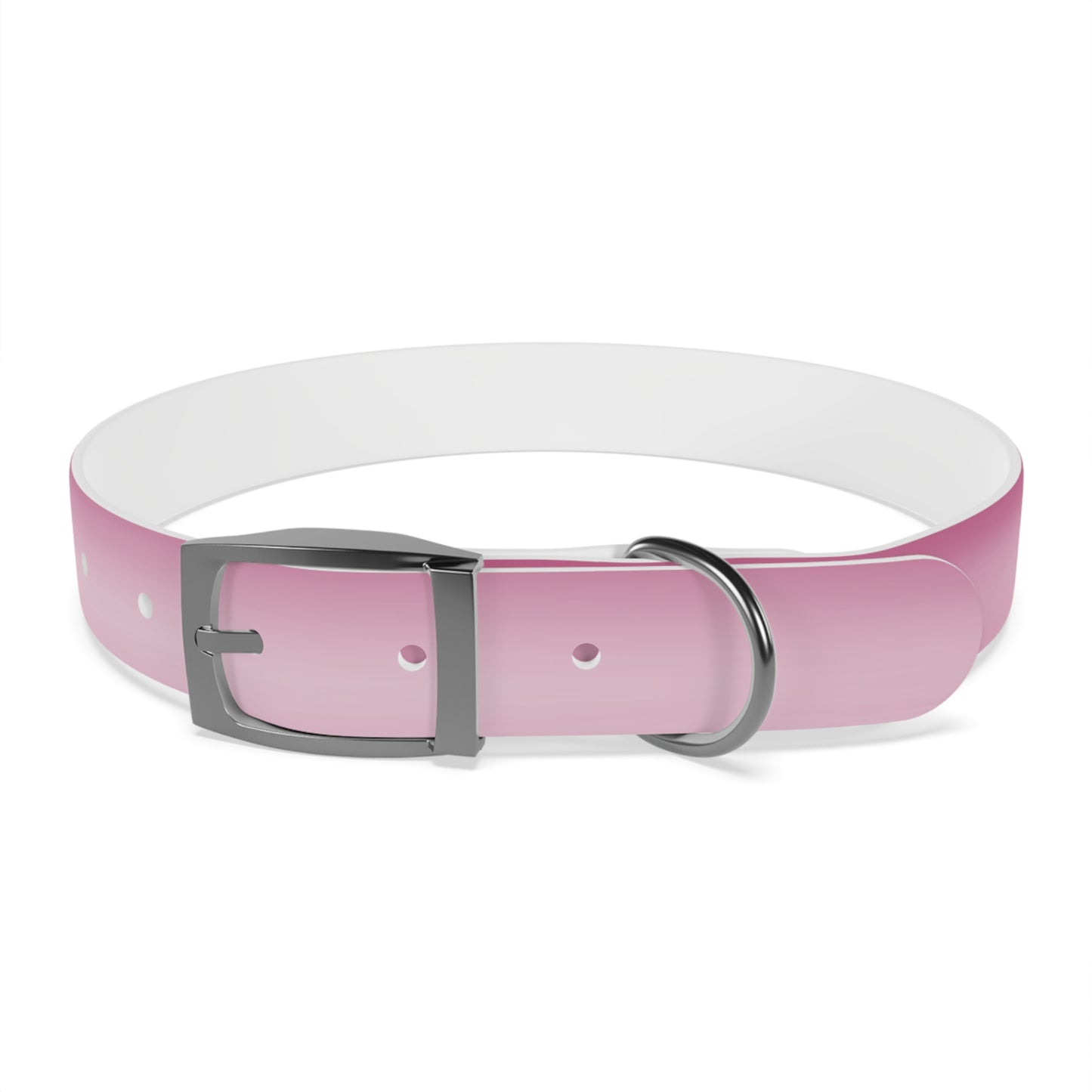 Pink Blush Fade Large Dog Collar