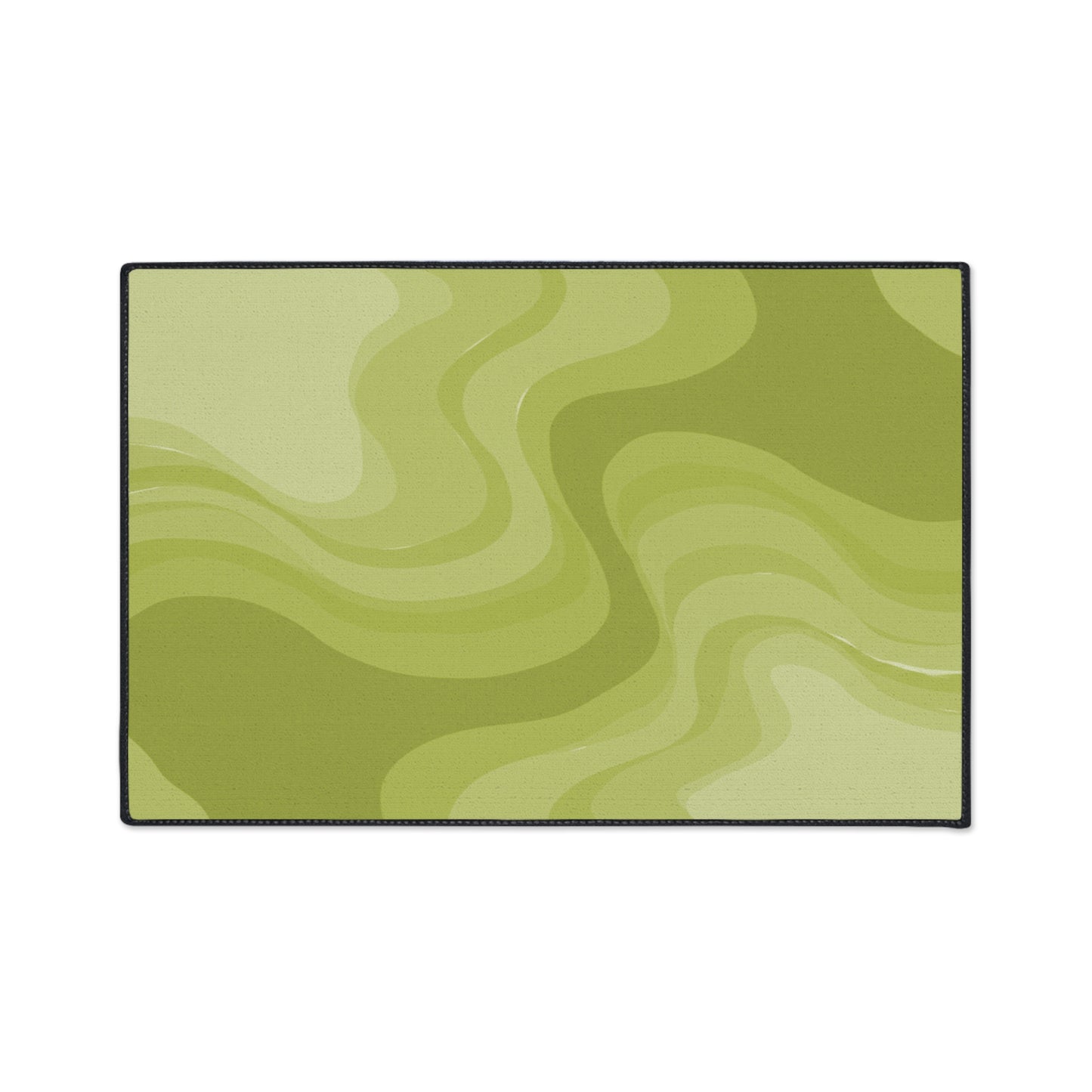 Lemon Wavey 24" x 36" Heavy Duty Floor Mat