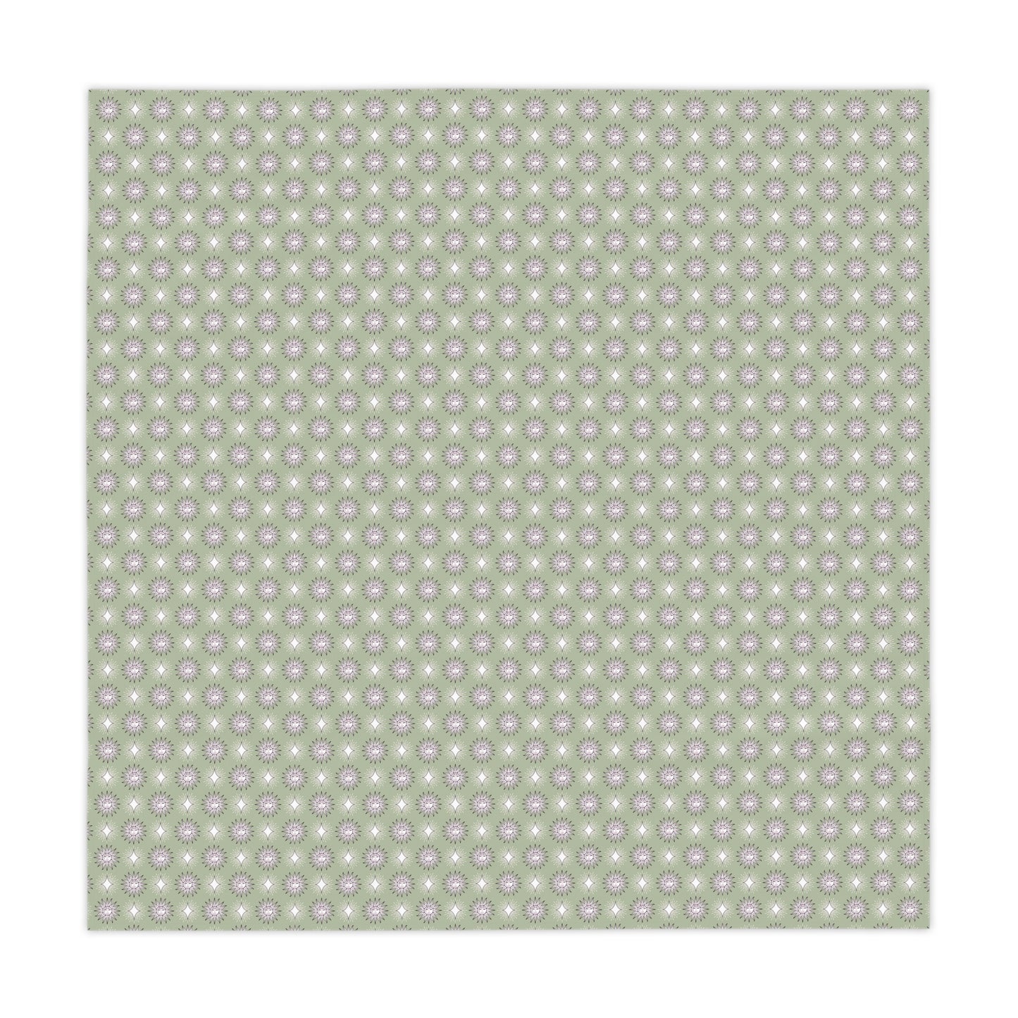Olive Star-crossed Bodies Tablecloth, 55" x 55"