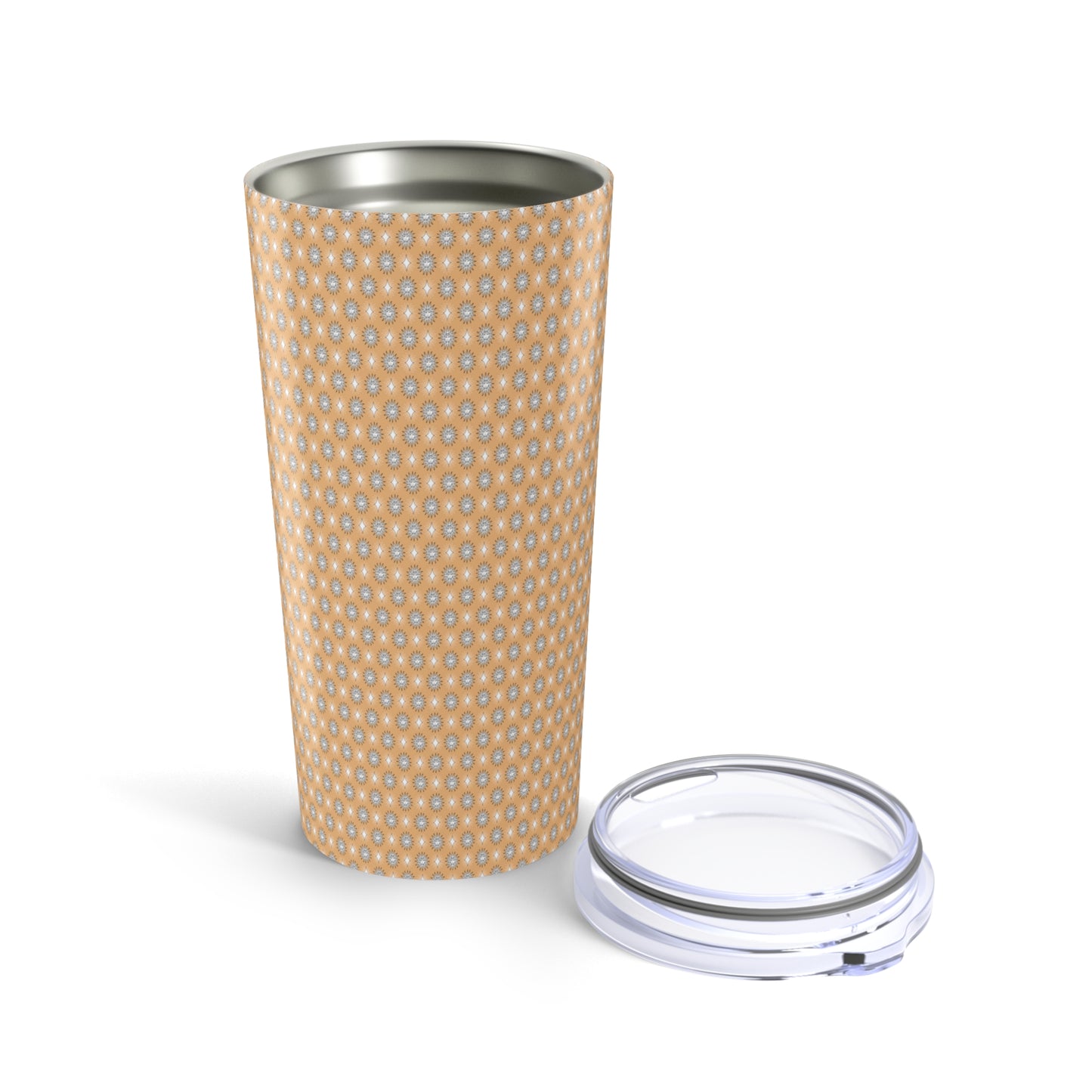 Tan Sunset Star-crossed Bodies Tumbler 20oz