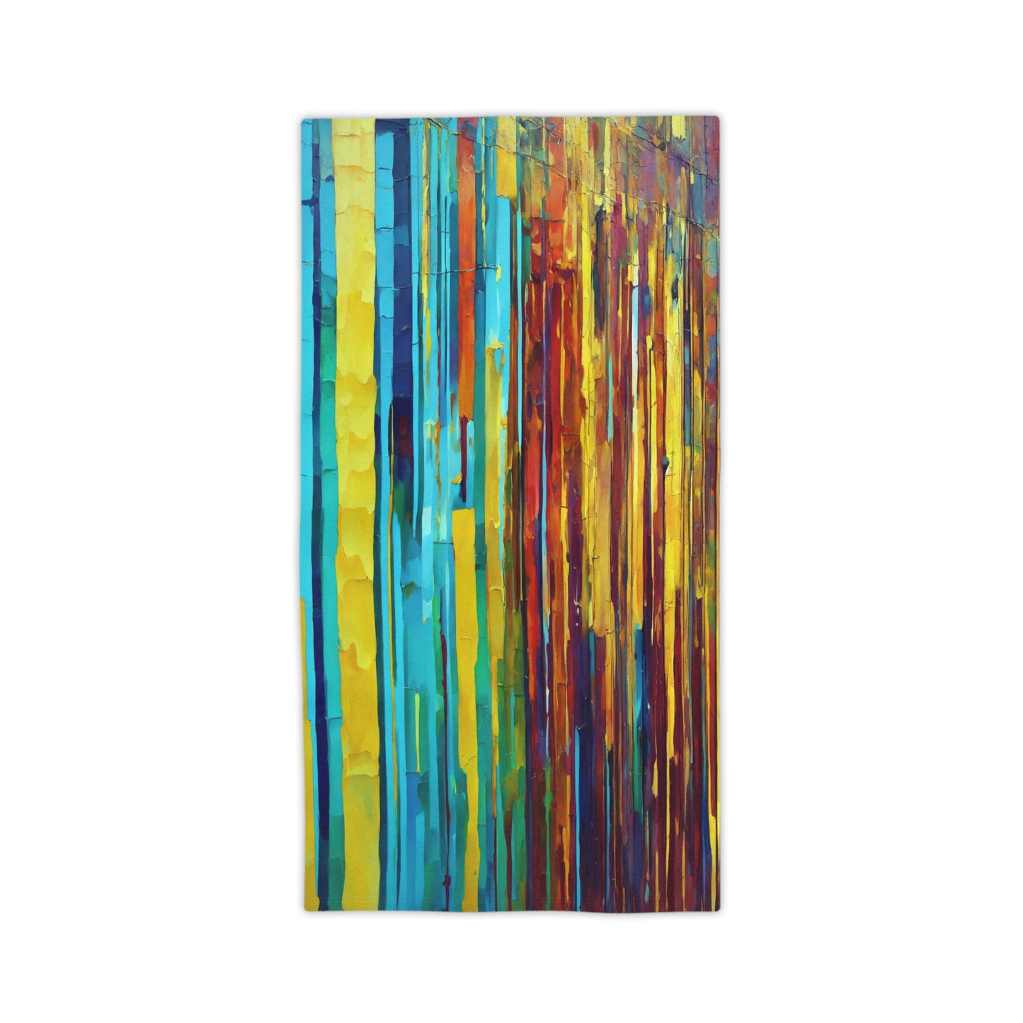 Striped Alpha Beach Towel, 18" x 27"