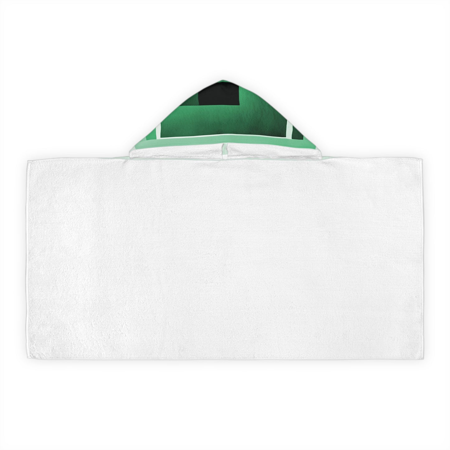 Mint Shadow Youth Hooded Towel, 24" x 48"
