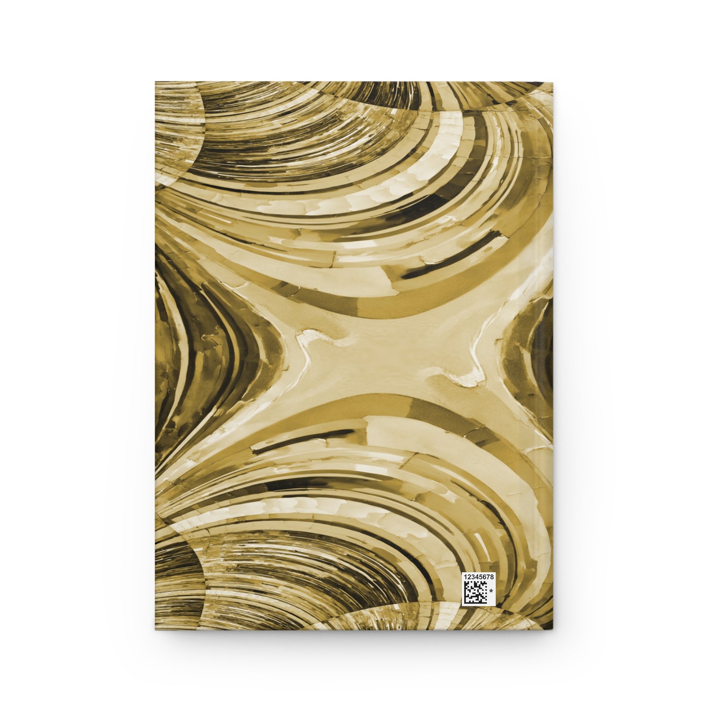 Uzi Spiral Light Brown 5.75" x 8" Hardcover Journal Matte with 150 lined pages