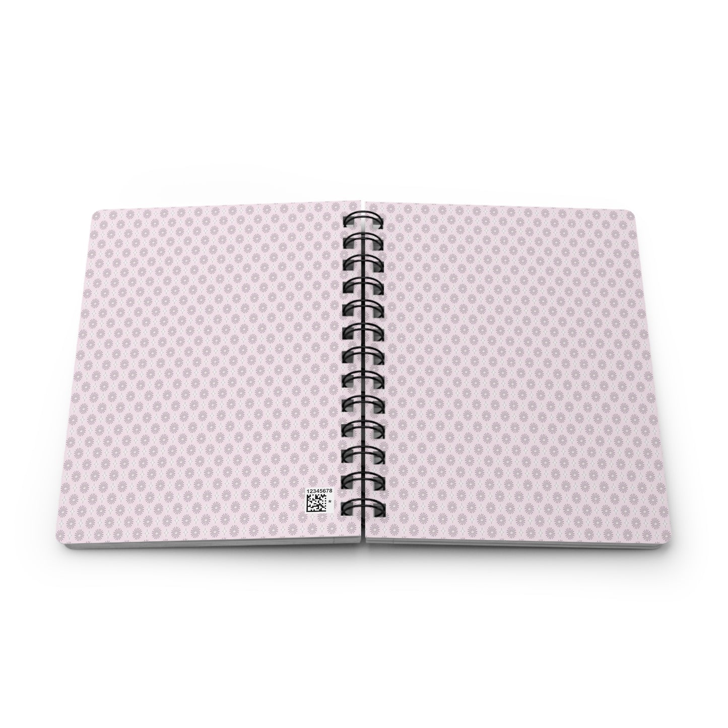 Pink Mornings Star-crossed Bodies Spiral Bound Journal, 5" x 7" 150 pages