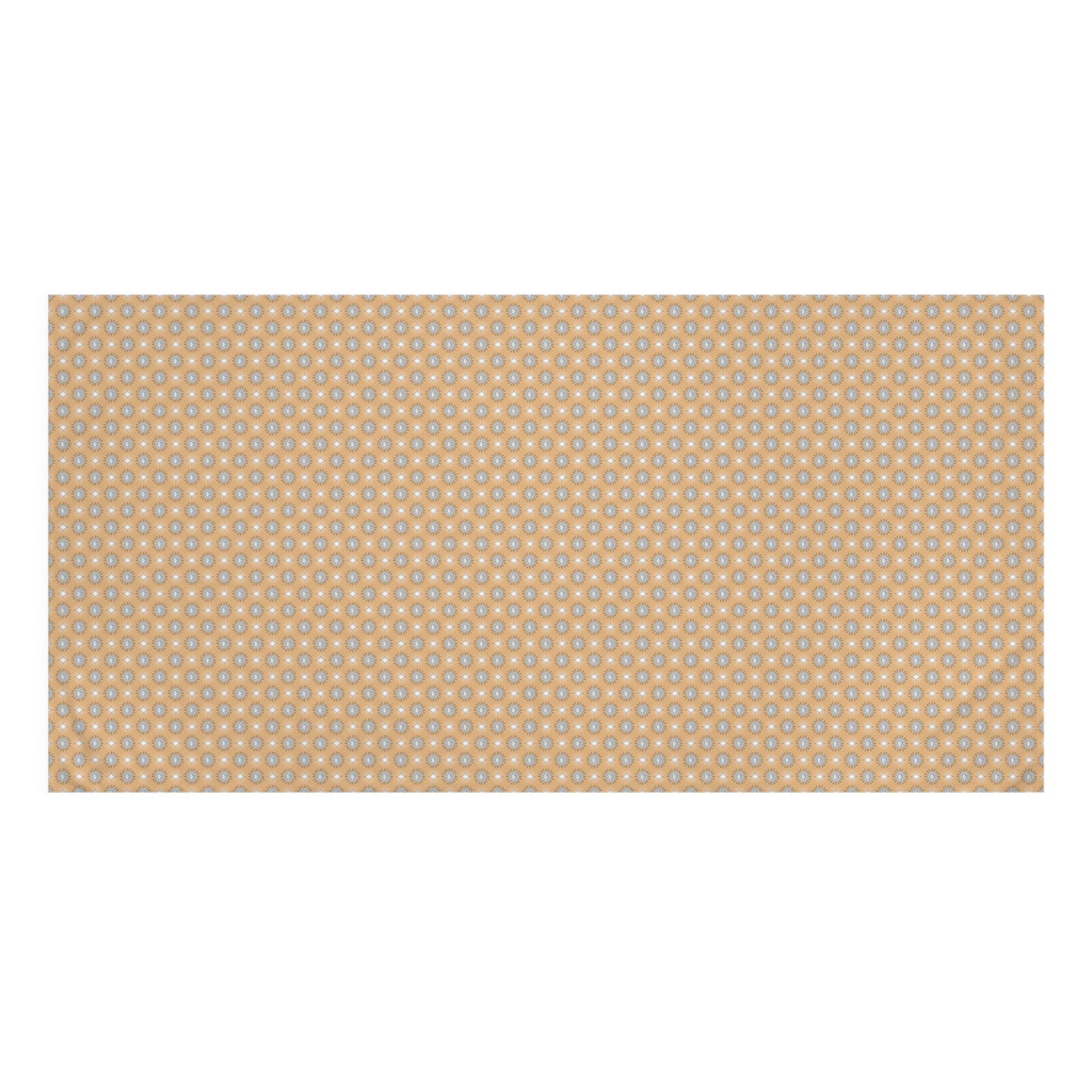 Tan Sunset Star-crossed Bodies Mink-Cotton Towel (50% polyester, 50% cotton), 30" x 60"