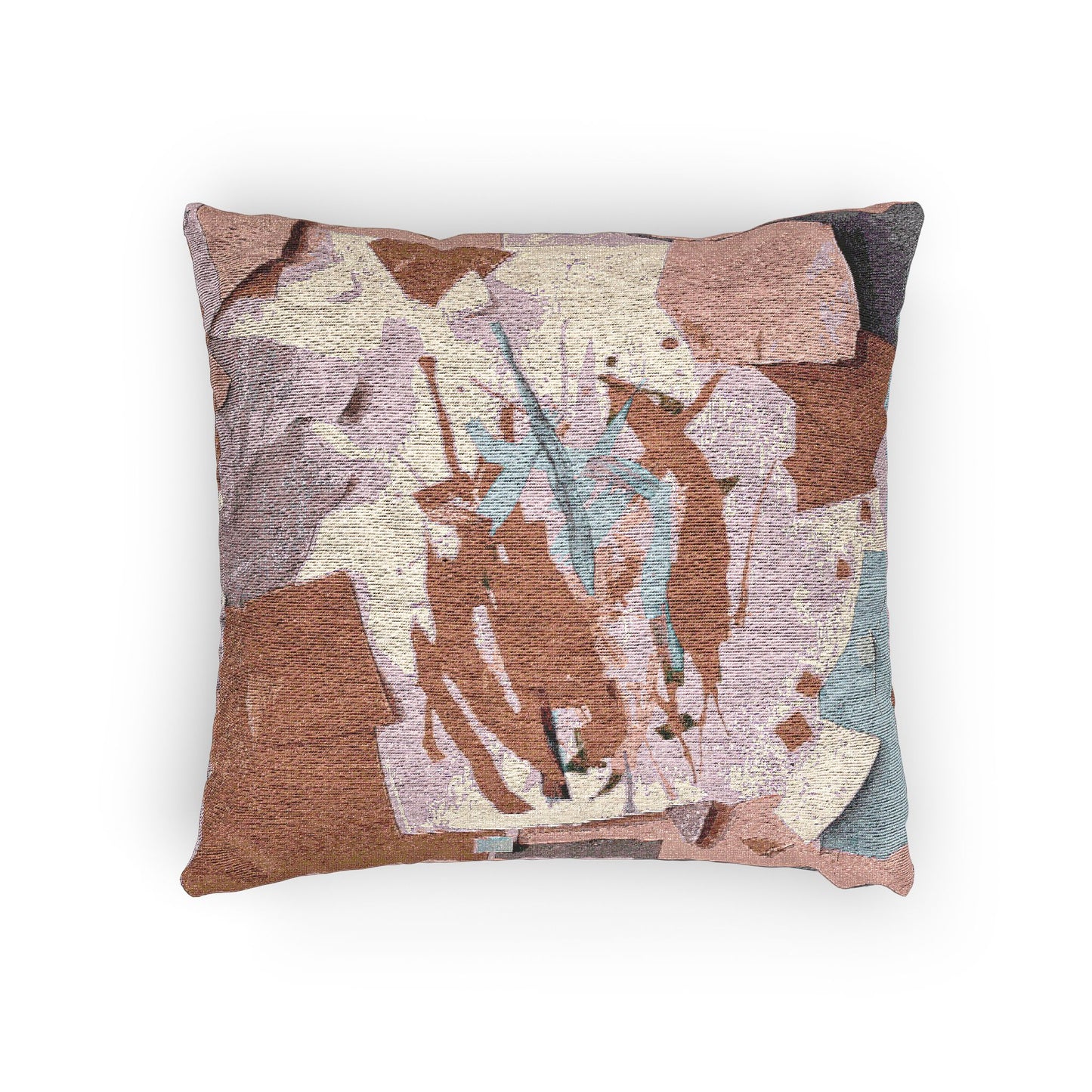 Vampire Chocolate Paper Paint Woven Pillow, 17" x 18"