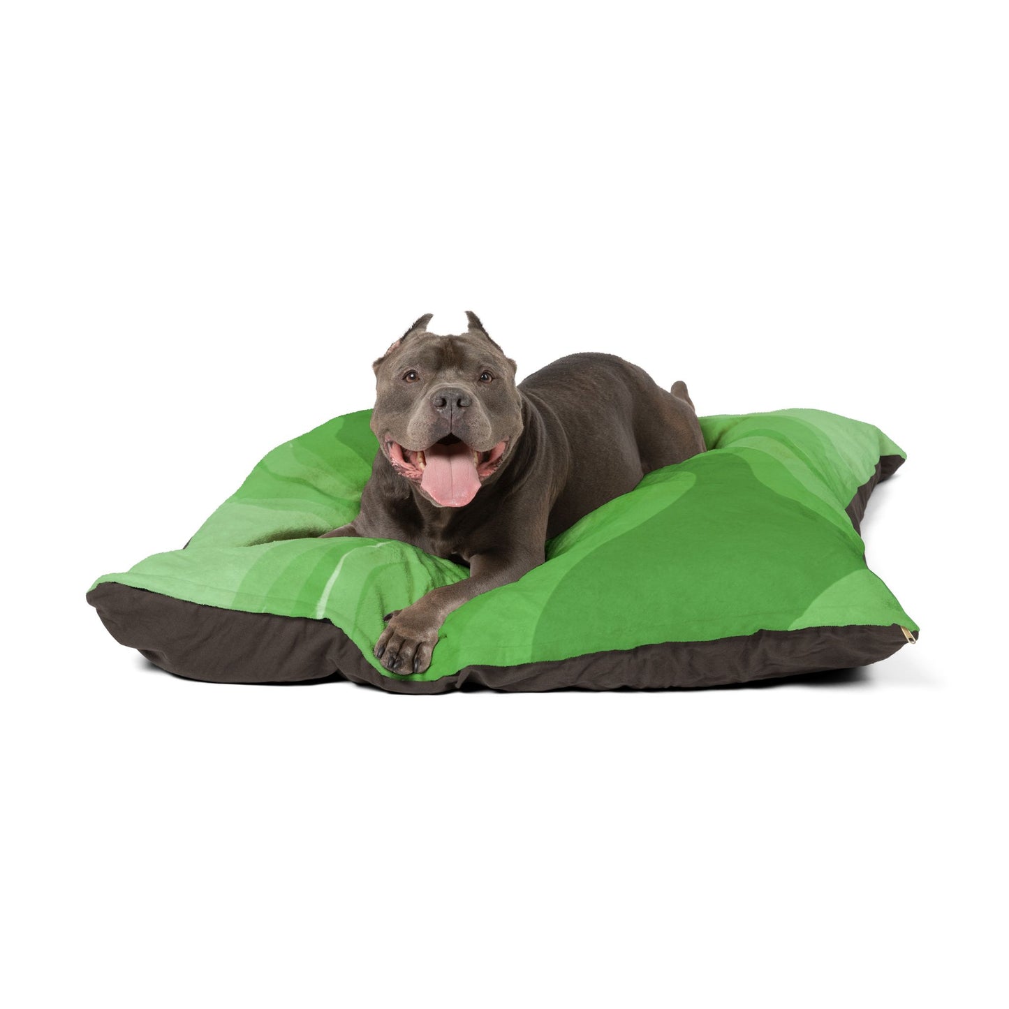 Greenie Meanie Wavey 50" × 40" Pet Bed