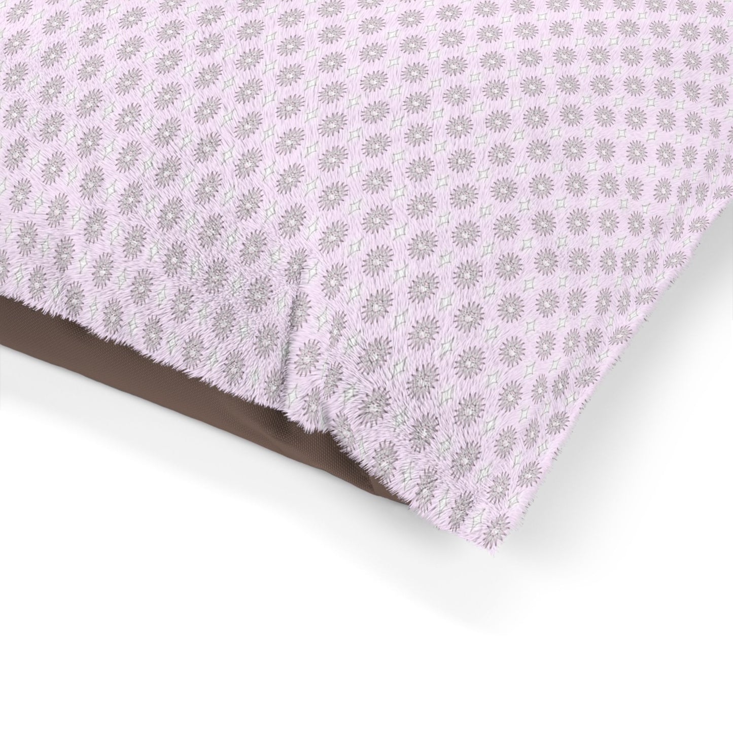 Pink Mornings Star-crossed Bodies Pet Bed, 40" × 30"