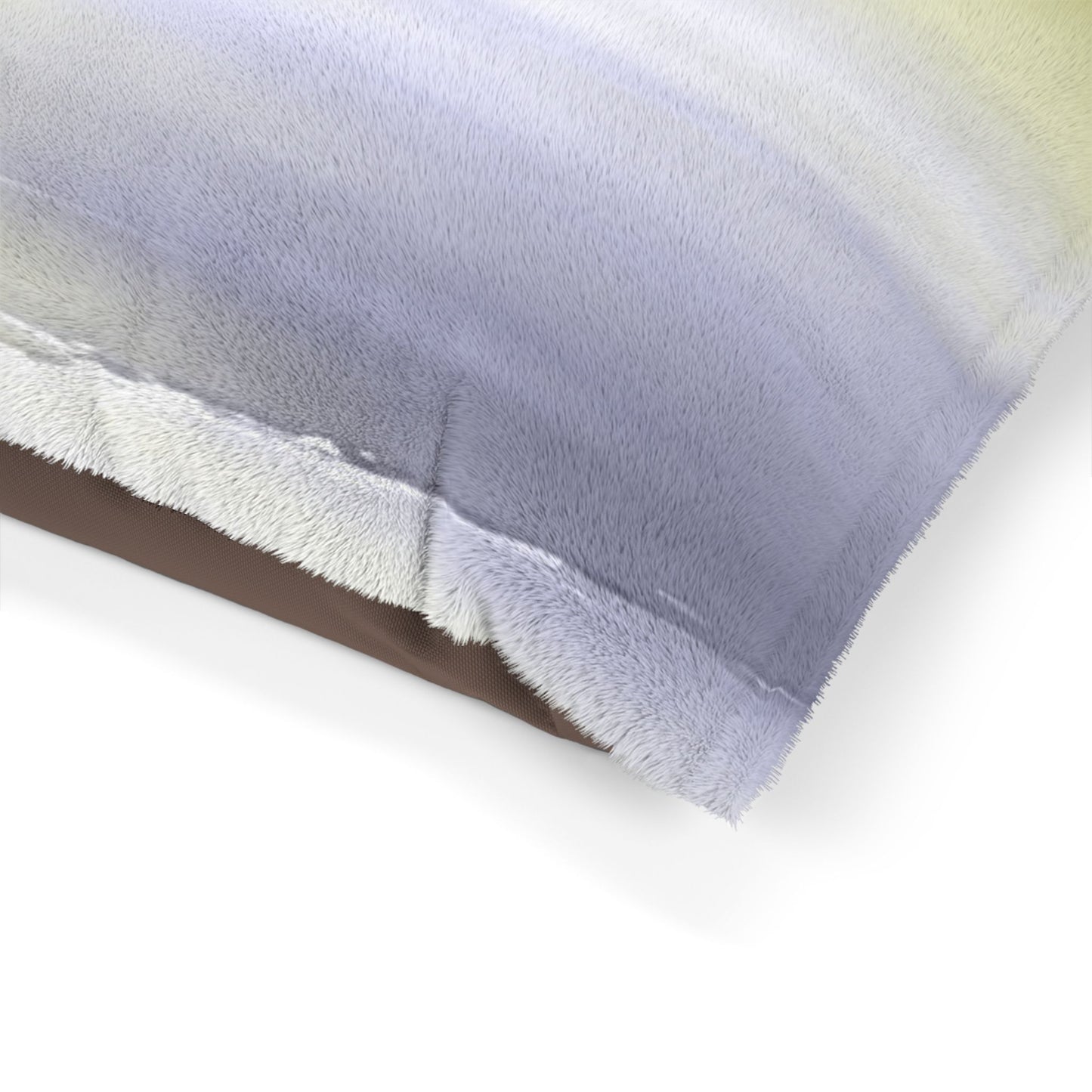 Lavender Sea Golden Fog 28" × 18" Pet Bed
