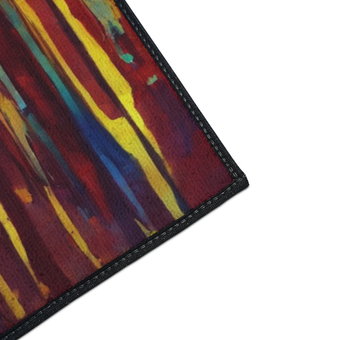 Striped Alpha 48" x 72" Heavy Duty Floor Mat