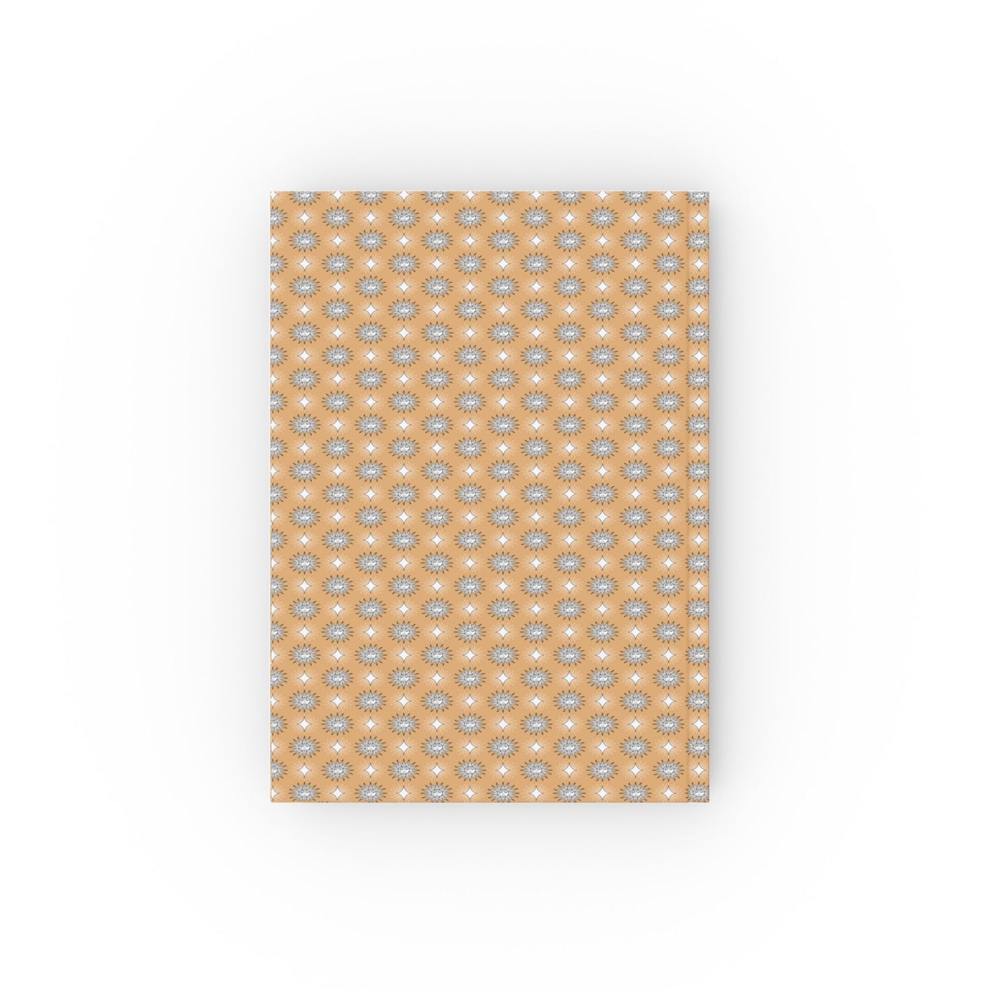 Tan Sunset Star-crossed Bodies Hard Backed Journal with 128 blank pages, 5.2" x 7.4"