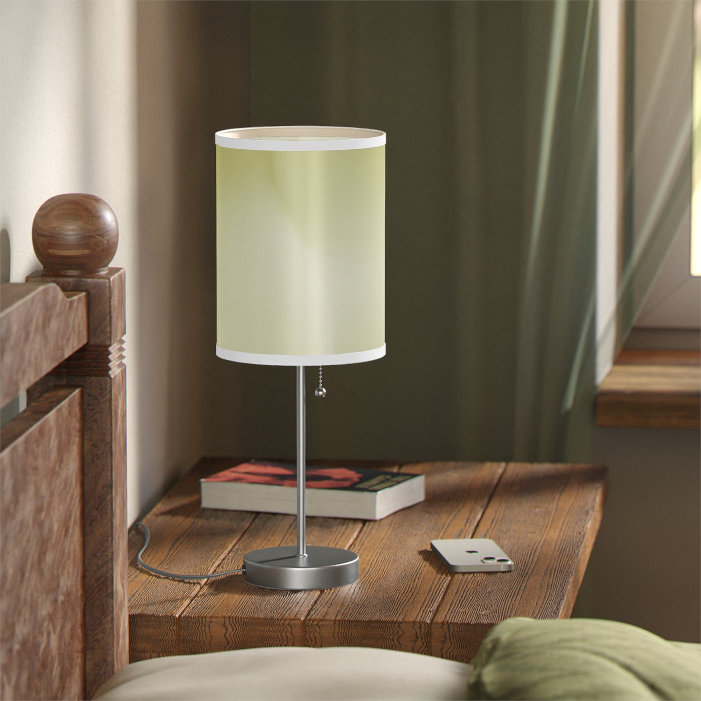 Lemon Fade Table Lamp on a White or Silver Stand, US|CA plug