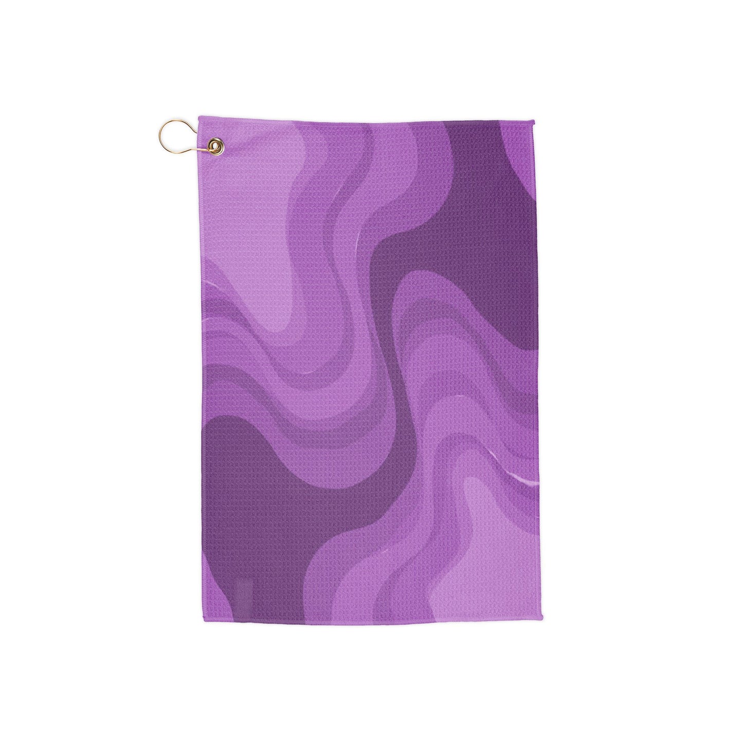 Wavey Purple Wavey 16" x 24" Golf Towel