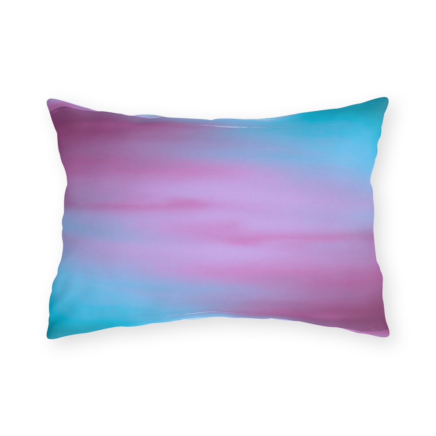 Wine Sea Blue Fog 20" x 14" Outdoor Pillow