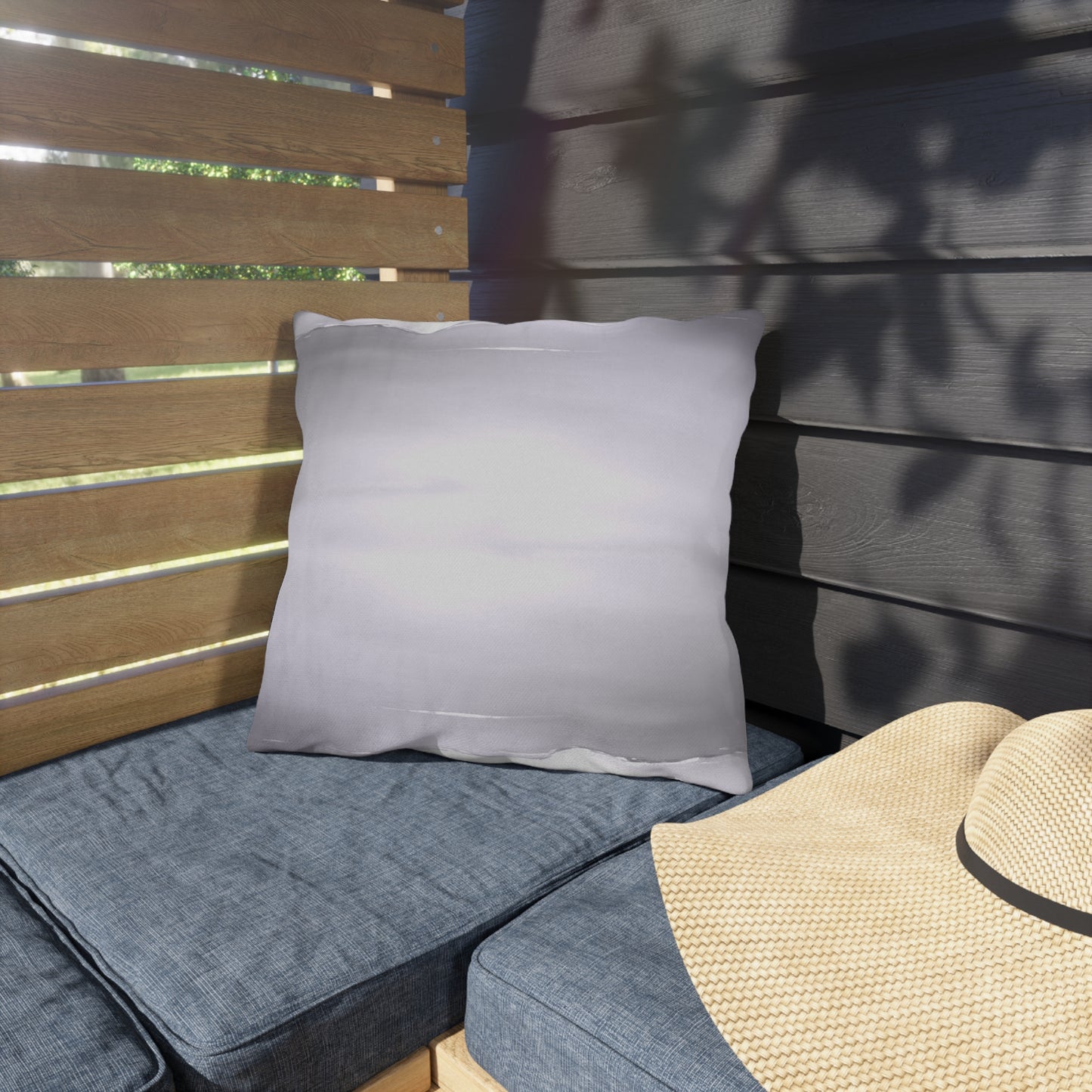 Sephia Sea Dark Fog 16" x 16" Outdoor Pillow