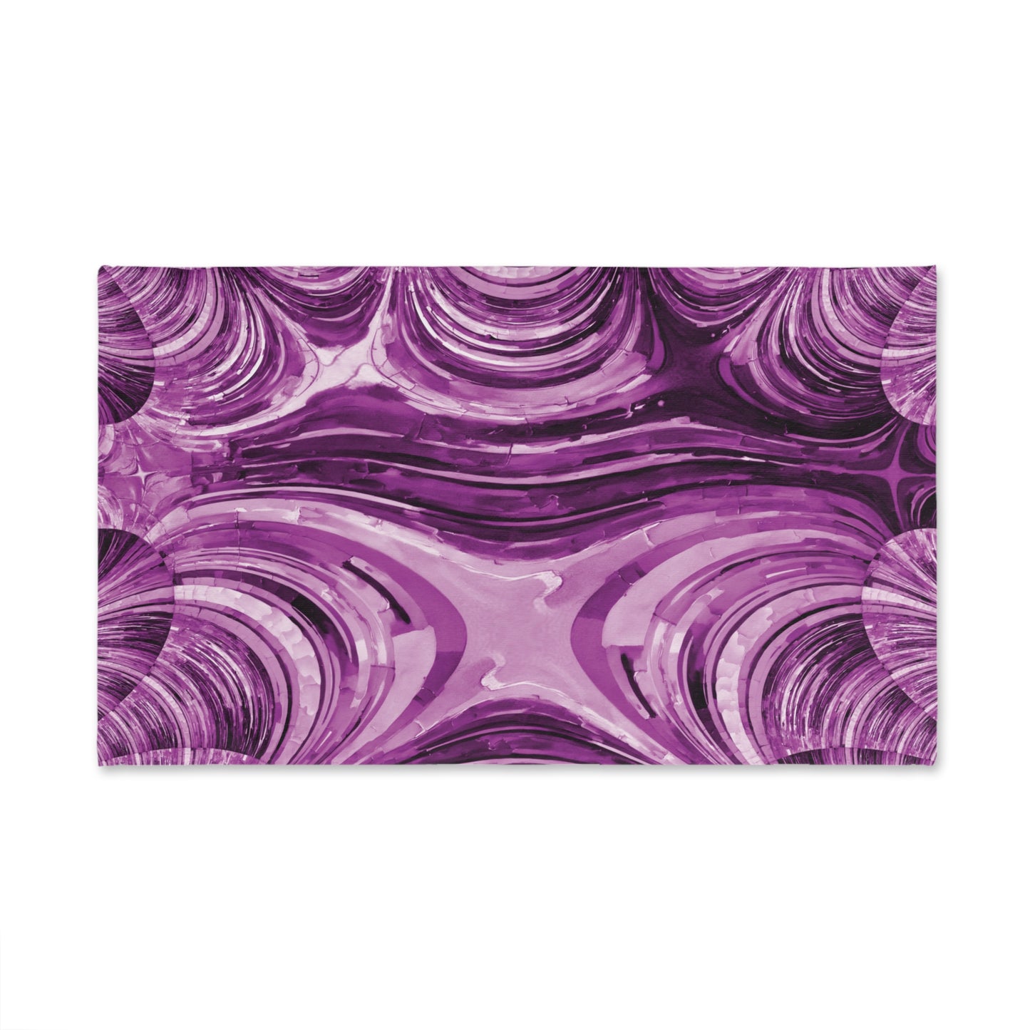 Uzi Spiral Powder Lavender Hand Towel, 16" x 28"