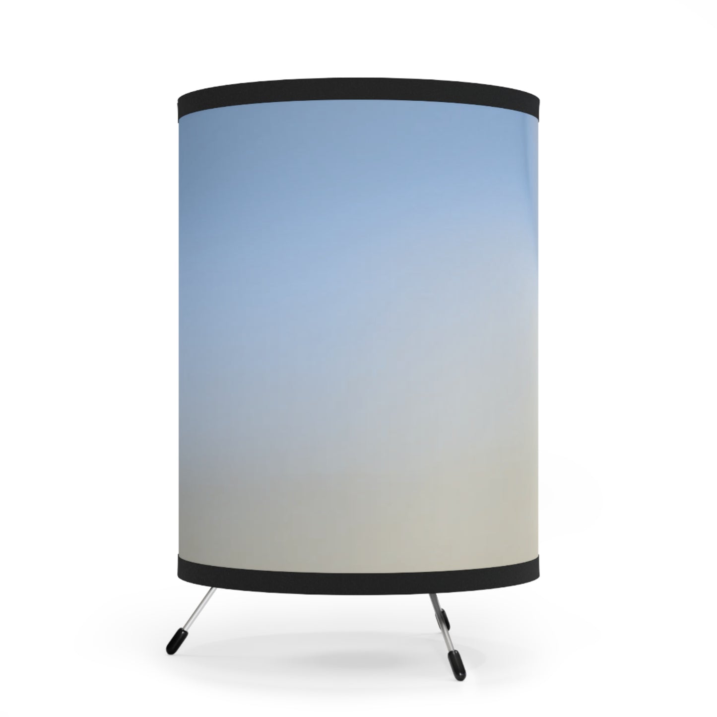 Cobalt Fade Tripod Lamp with High-Res Printed Shade, US\CA plug