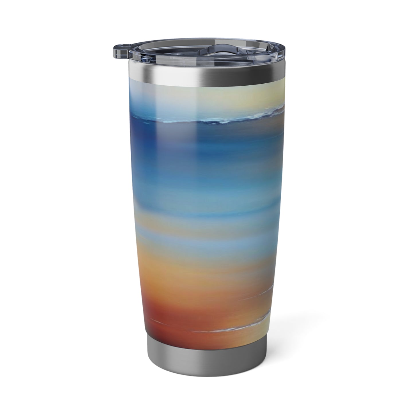 Blue Sea Red Orange Fog Vagabond 20oz Tumbler