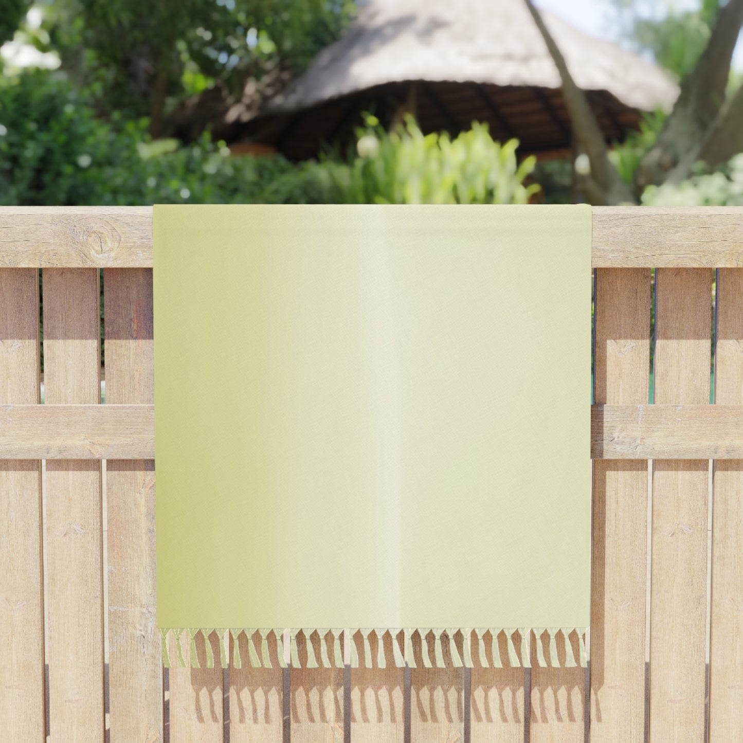 Lemon Fade 38" × 81" Boho Beach Cloth