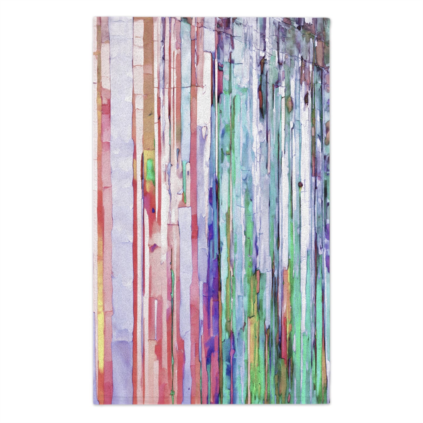 Striped Pastels Rally Towel, 11" x 18"